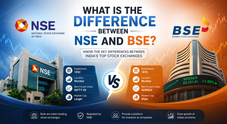 Difference Between NSE and BSE
