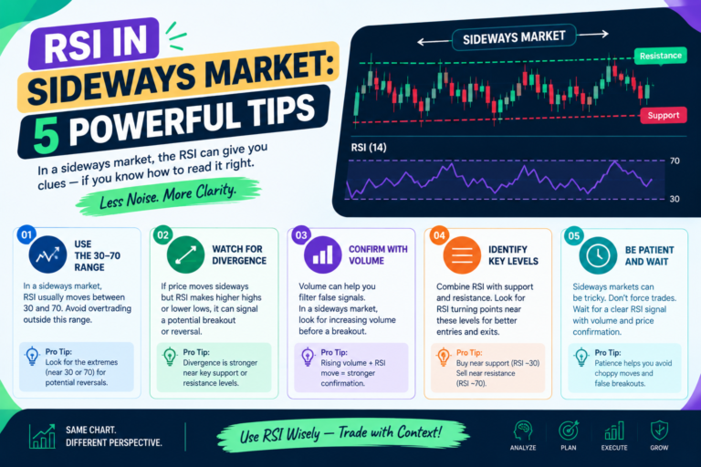 RSI in sideways market trading strategy